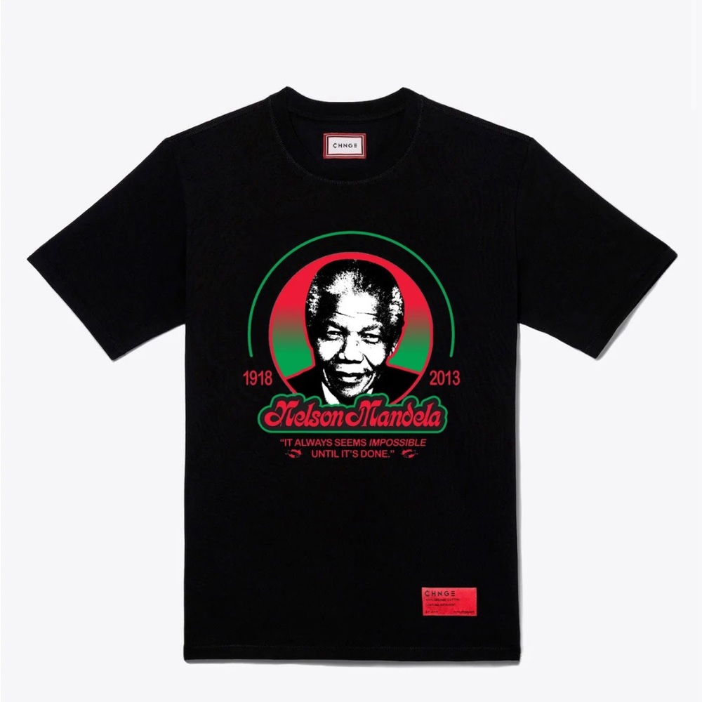 Nelson Mandela CHNGE shirt!